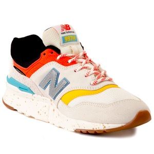 Womens New Balance 997H Athletic Shoe - Cream / Multicor
